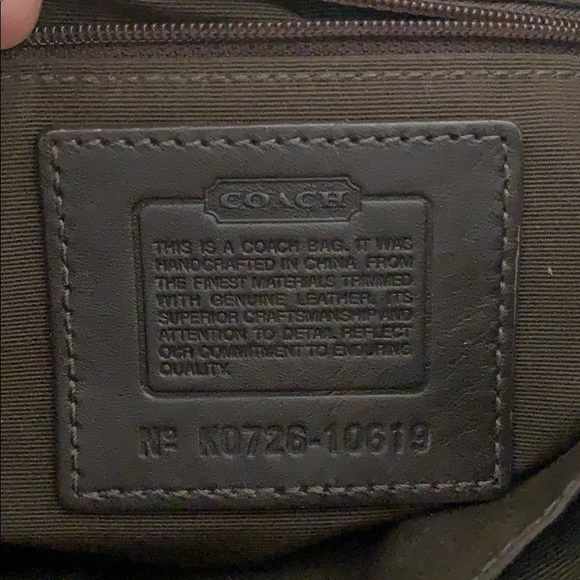 Authentic Coach Purse - Picture 2 of 5